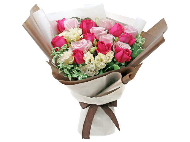 Florist Flower Bouquet - France style rose bouquet florist  RD38 - L76604624 Photo