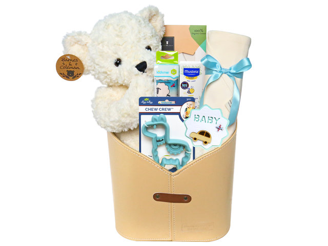 New Born Baby Gift - New Born Baby Boy Toy & Tool Gift Hamper NB19 - BY0310A3 Photo